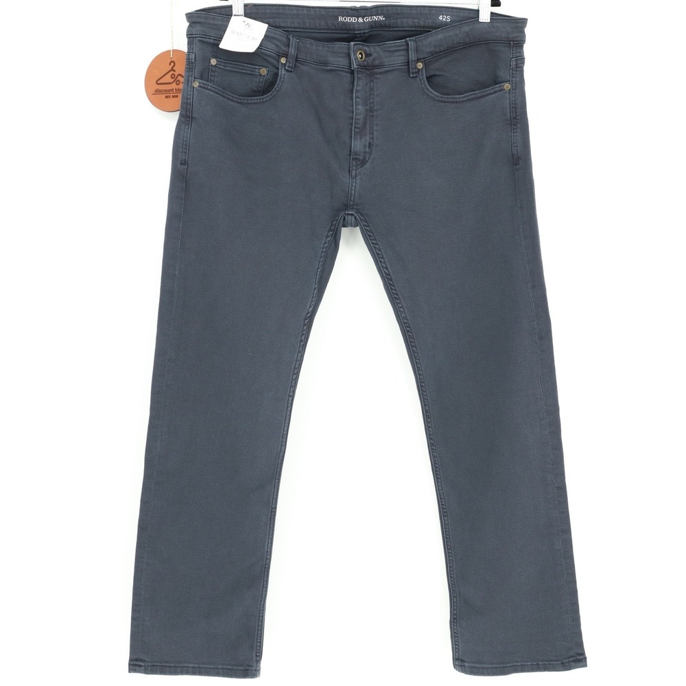 Rodd &‎ Gunn Mens Size 42x30 Slim Fit Jeans Black Wash NWOT